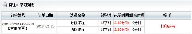 打印证书